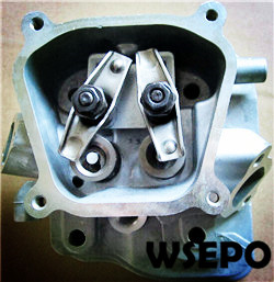GX200/168F Gas Engine Cylinder Head Assy W valves,Rockers,spring - Click Image to Close